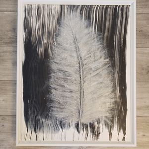 Unique acrilic painting art